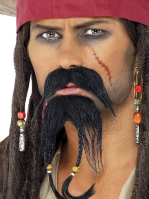 Усы и борода пирата