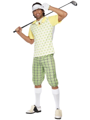 Golfa spēlētāja kostīms