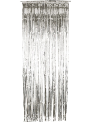 Lietutiņa aizkars, sudraba, 91 x 244 cm